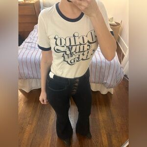 NWT Dark Wash Bell Bottom/Flare Jeans – Size XS/S (High Rise)